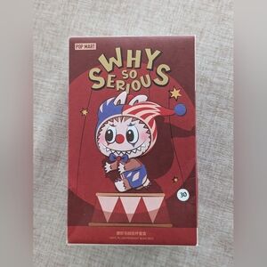 *SOLD* POP MART Why so serious Vinyl Plush Pendant Blind Box.